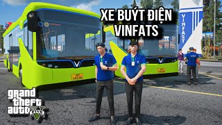GTA V # Một Ngày Trải Nhiệm Làm Tài Xế VinBus Trong Thành Phố | Ngọc Lâm Gaming screenshot 2