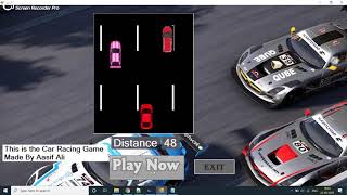 Car Racing Game using C# .NET screenshot 5
