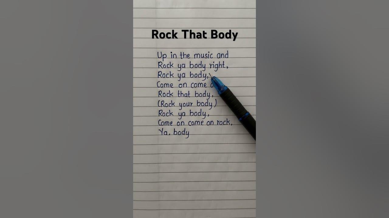 Rock That Body lyrics 🎵 song by ~ Black Eyed Peas #blackeyedpeas #rockthatbody #trending #lyrics