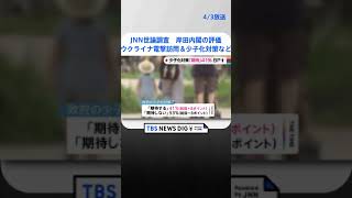 岸田内閣の少子化対策「期待する」41%　前回より8ポイント上昇 JNN世論調査 | TBS NEWS DIG #shorts