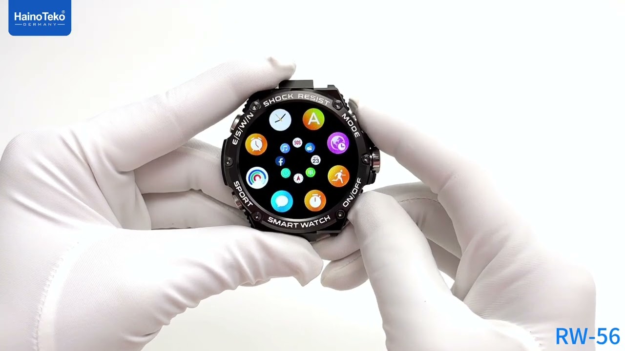 The Haino Teko Rw-56 Smartwatch.