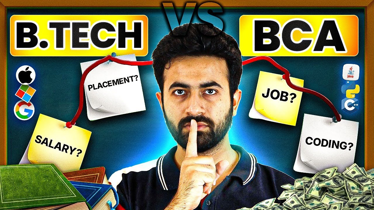B.Tech Vs BCA 🤔 | Which Is Better to Become a Software Engineer? - YouTube