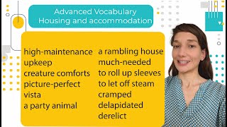 Advanced vocabulary to describe house and flat and sample IELTS answers