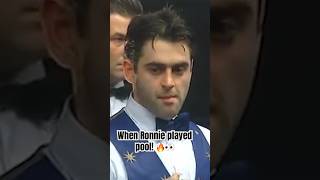 🔥 When Ronnie O’Sullivan swapped the snooker table for pool