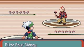 Pokemon Null Hardcore - Battle Vs. Elite Four Sidney