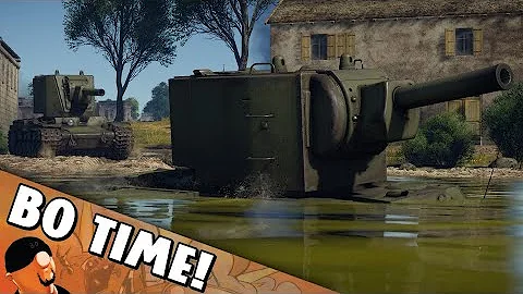 War Thunder - KV-2 (1940) "Motherland!?"