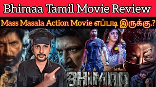Bhimaa 2024 New Tamil Dubbed Movie | CriticsMohan | Bhimaa Review | Gopichand | Action Movie 🤩🔥💥