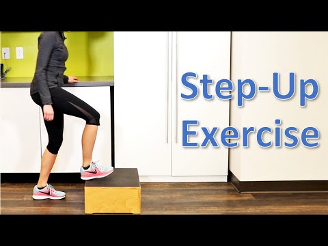 Step Up Exercise | Osteoarthritis Physiotherapy