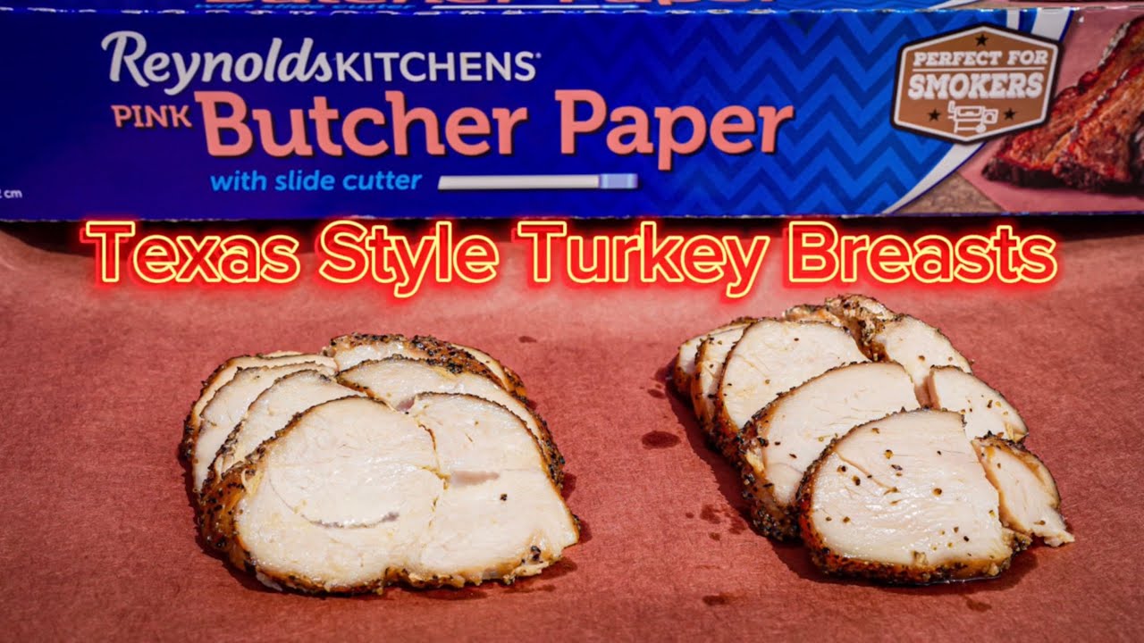 ad Smoked Turkey Breasts using Reynolds Kitchens Butcher Paper 