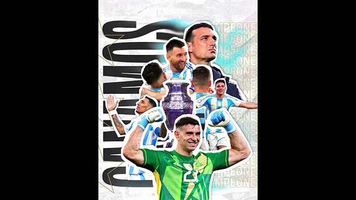 🏆⚽ ¡¡¡¡ARGENTINA BICAMPEÓN DE LA COPA AMÉRICA!!!! 🇦🇷❤️