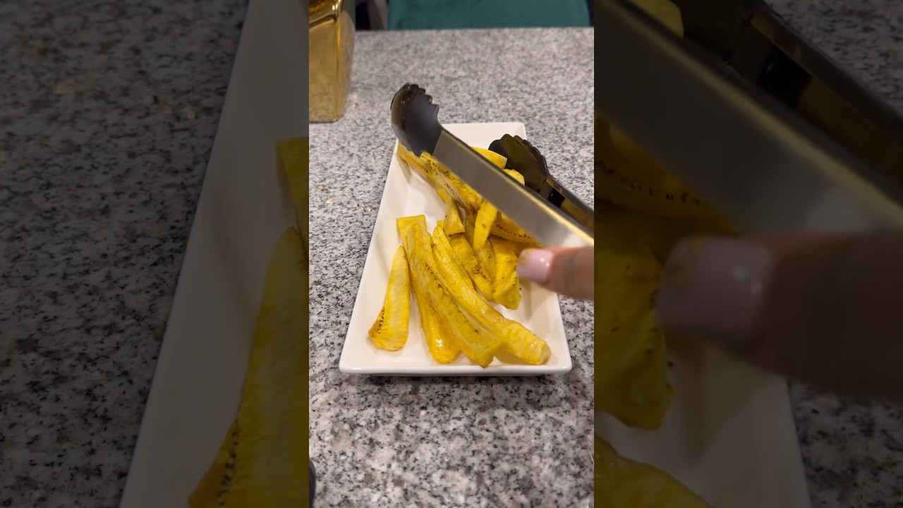 Vegan loaded plantain fries, steak recipe 