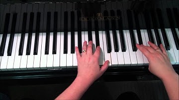 F-sharp/G-flat Major Scale, 2 Octaves, Piano