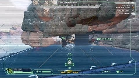 Out of bounds! in APEX LEGENDS (firing range)