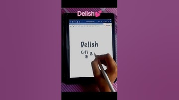 how to write your name in korean language delish #korean #viral #youtube #trending #kpop #bts