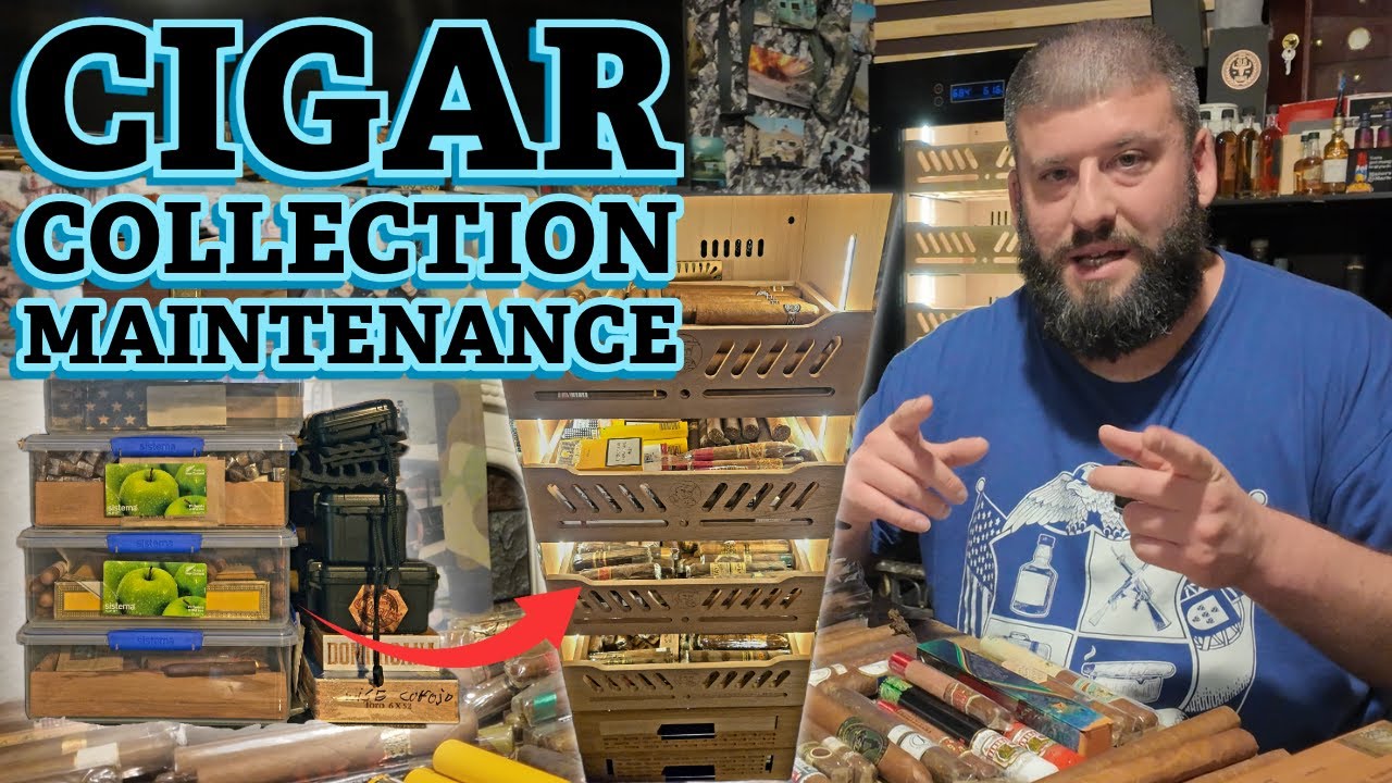 Советы и рекомендации по хранению сигар! Проверка, ротация и организация коллекции сигар! + Розыг...