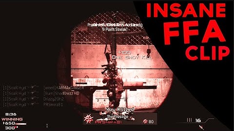 Insane FFA Clip! (MW3)