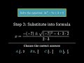 SAT Math Practice Question 1 - Algebra 1 Review - Quadratic Equations