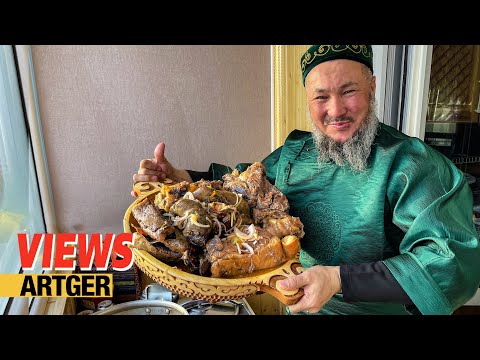 Video: Bagaimana Beshbarmak Disiapkan Dalam Bahasa Kazakh