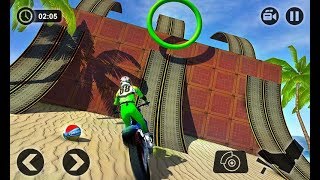 Motocross Beach Bike Stunt Racing 2018 | Android Gameplay screenshot 5