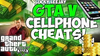 GTA 5 Cell Phone Cheat Codes (Cheats In Description)