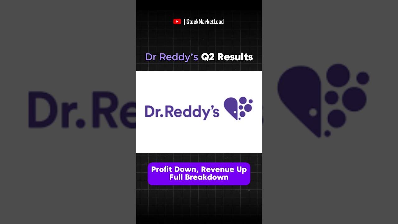 Dr Reddy’s Q2 Results 2025: Profit Down, Revenue Up! Full Breakdown