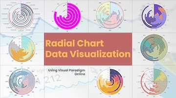 Showcase of Radial  Chart Data Visualization Design