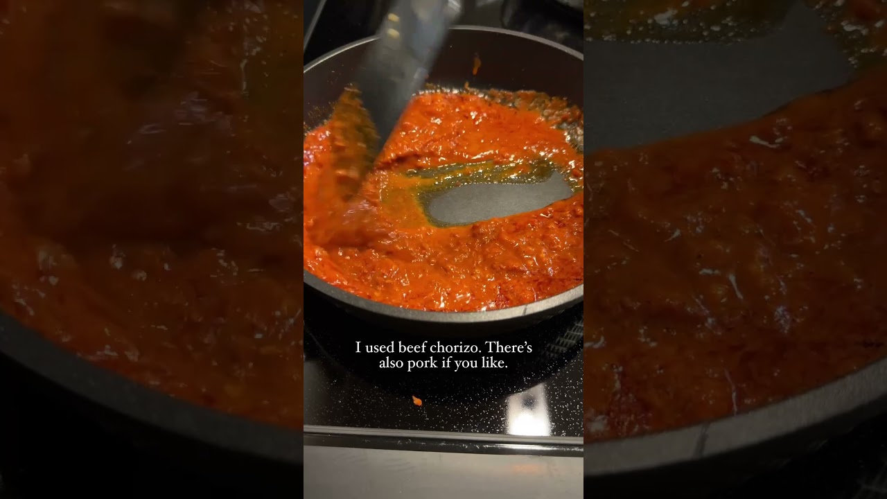How to cook chorizo if you don’t know yet.