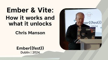 Ember and Vite - How it works and what it unlocks – Chris Manson