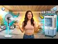Mist Fan Vs Air Cooler: Which Cools Your Room FASTER?