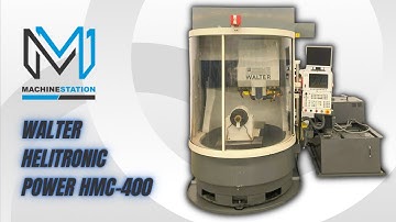 WALTER HELITRONIC POWER HMC-400 5 AXIS CNC TOOL & CUTTER GRINDER SKU 1879
