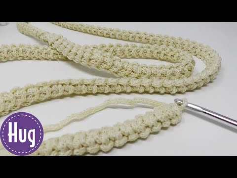 Crocheting Cords with Singles - Veronika Hug