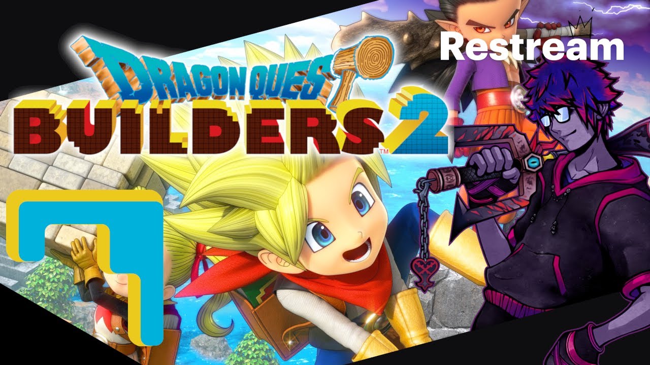 Stream where I explore and dig for almost 8 hours | DQ Builders 2 - YouTube