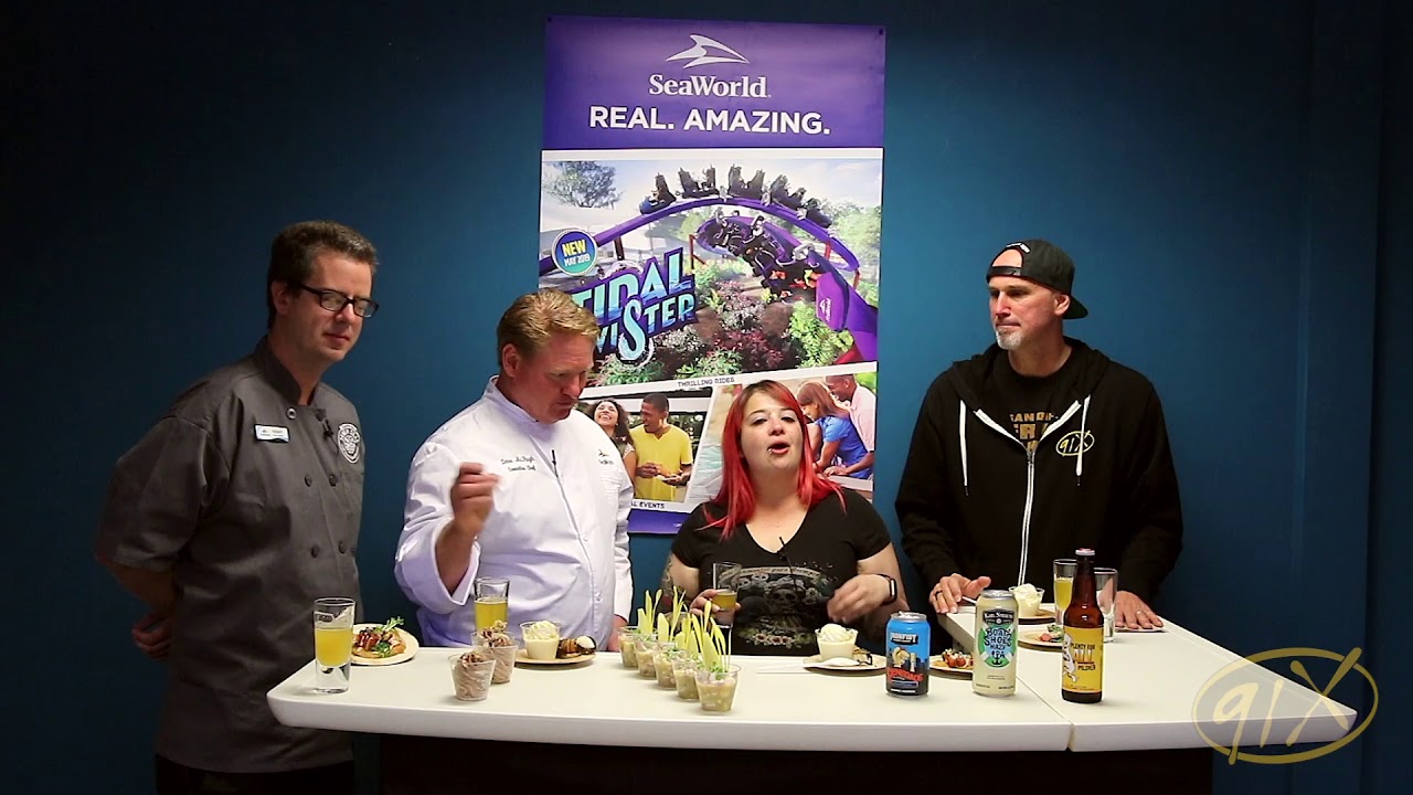 Beer For Breakfast ABV with SeaWorld Seven Seas