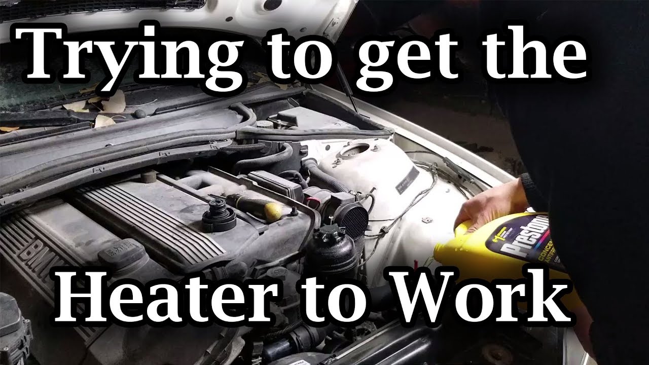 BMW E46 Winter Beater Cooling System Bleeding Procedure YouTube