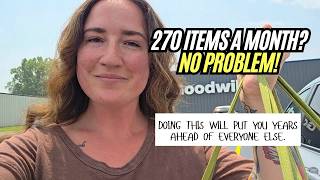 Put Sourcing On Easy Mode (capitalize on 90% of the thrift store)