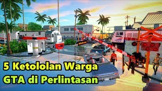 RUSUH! 5 HAL G*bl*k WARGA San Andreas SAAT DI PERLINTASAN KERETA API ! PART 1