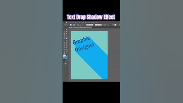 Adobe Illustrator 2025 - Tips to Create a Text Drop Shadow Effect Keeping Attributes #shorts