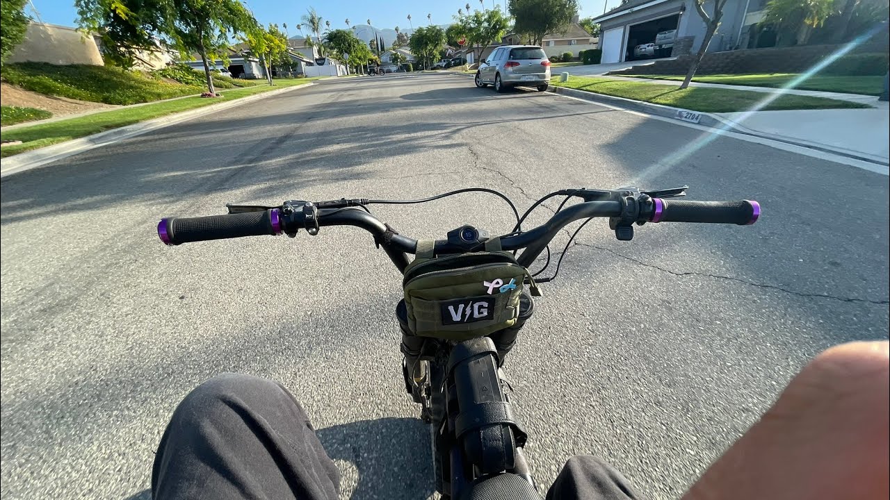 My bike almost broke😳