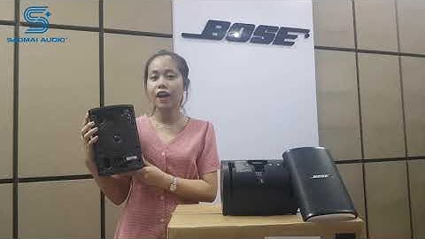 Mở hộp Review Loa Bose DesignMax DM3SE