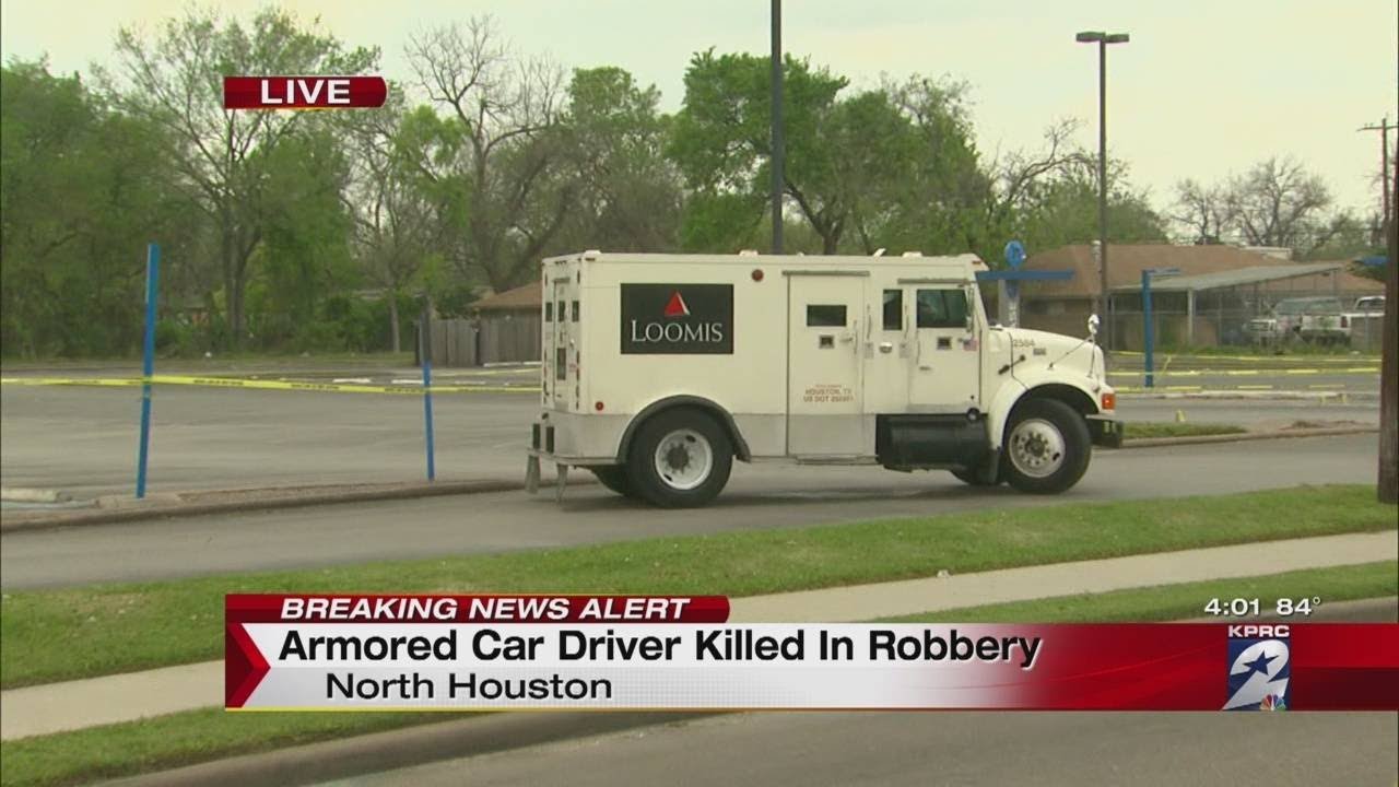 Armored car driver killed in robbery - YouTube