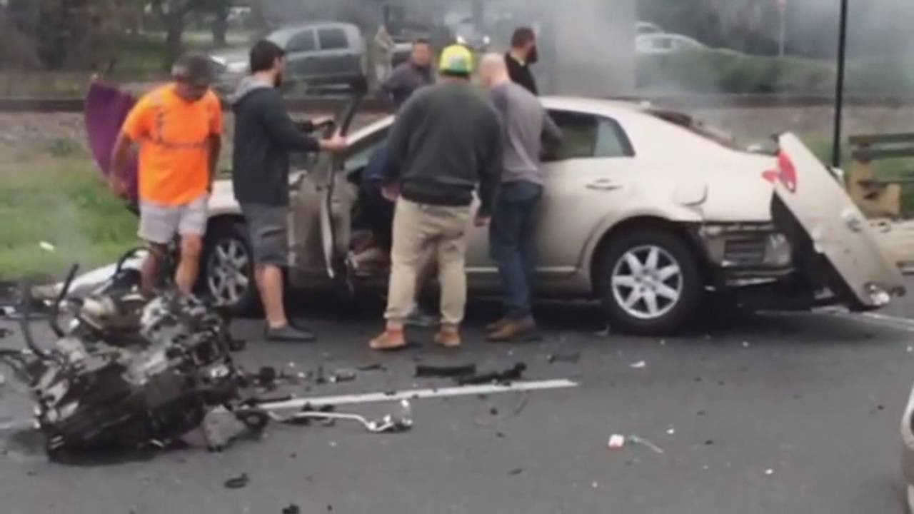 One man dead after high speed crash - YouTube