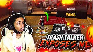 TRASH TALKER EXPOSES CHEESEAHOLIC!! 1v1 MYCOURT REMATCH NBA 2K20 TRASH TALKER EXPOSES CHEESEAHOLIC!! 1v1 MYCOURT REMATCH NBA 2K20