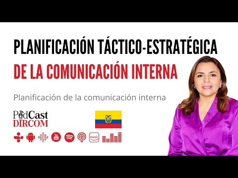 Planificación táctico Estratégica de la Comunicación Interna