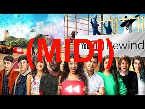 YouTube Rewind: The Ultimate 2016 Challenge | #YouTubeRewind (MIDI)