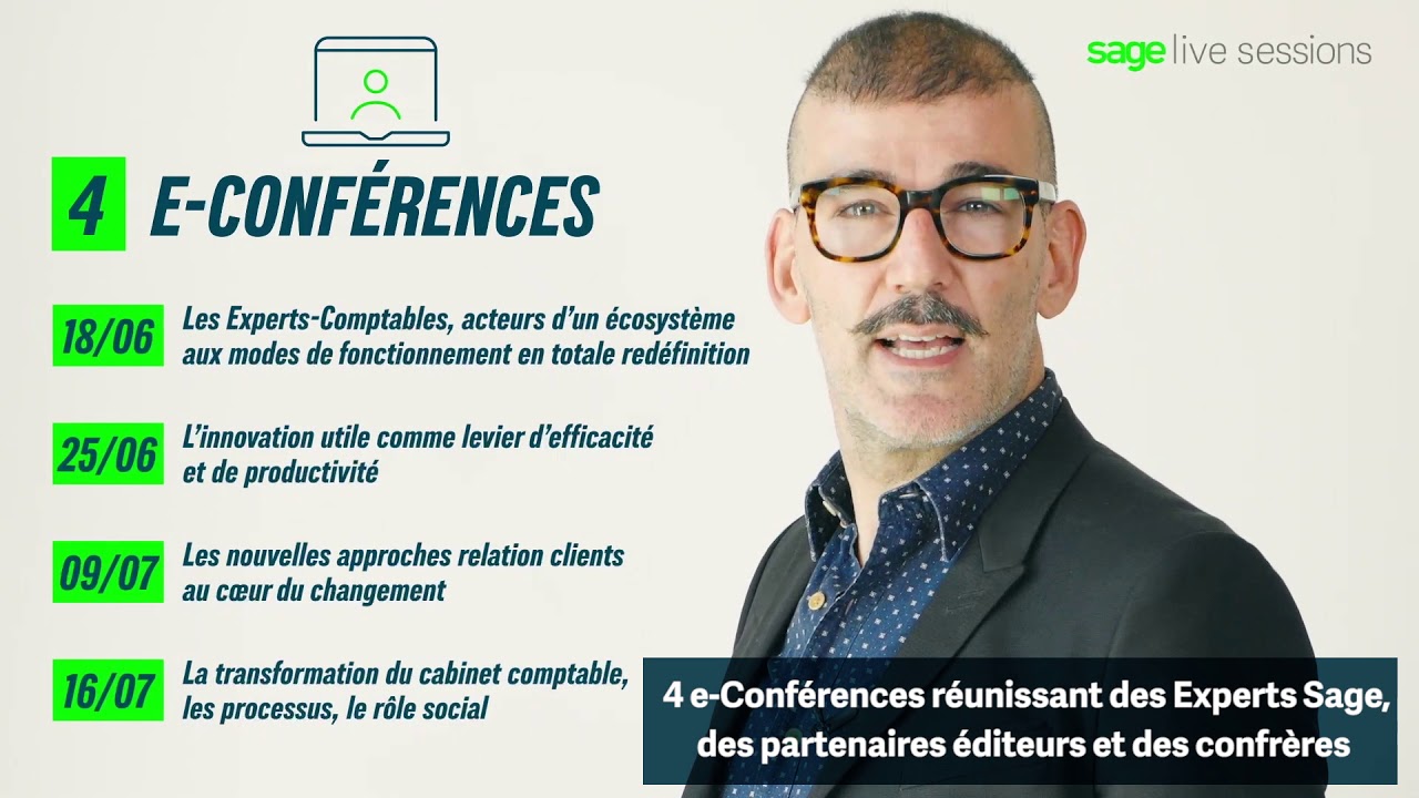 Sage Live Sessions Les Experts Comptables Au Cœur Du Changement Youtube