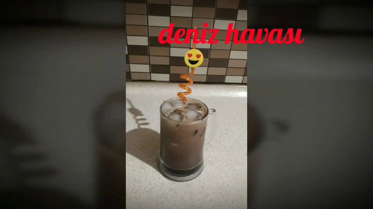 BUZLU KAHVE /ICE COFFEE(TÜRK KAHVESİ İLE) YouTube