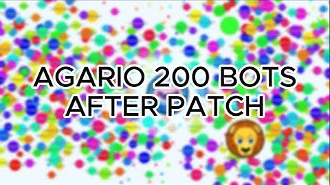 HOW TO GET 200 FREE AGAR.IO BOTS AFTER PATCH (WORKING)