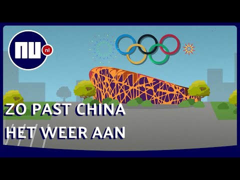Hoe China het weer tijdens de Spelen beïnvloedt | NU.nl