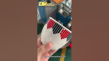 Dm400 Silk Screen Printing Machine For Ceramic Cups💡 #packagingmachine