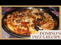 Dominoz style cheesy pizza  without oven  cheesy  delecious  cook with rajani